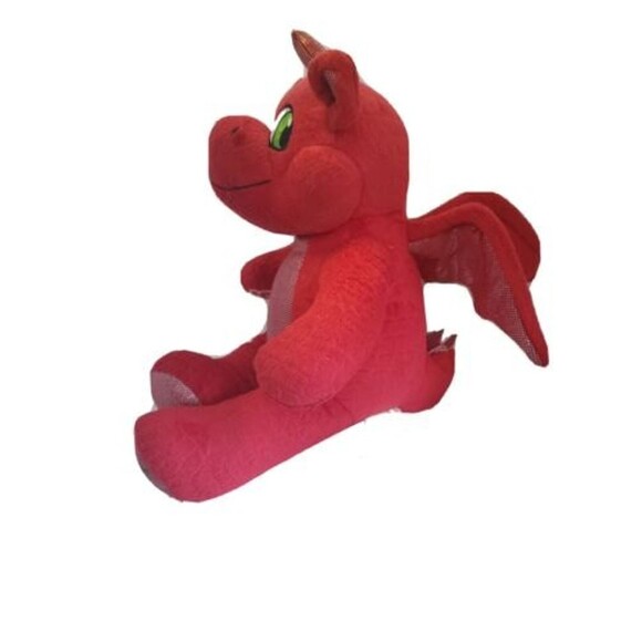 Build A Bear MagicQuest Ellie Red Dragon Plush 15" Great Wolf Lodge Exclusive - Picture 2 of 11